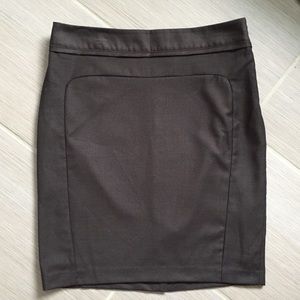 The Limited Pencil Skirt Size 8 Charcoal Gray